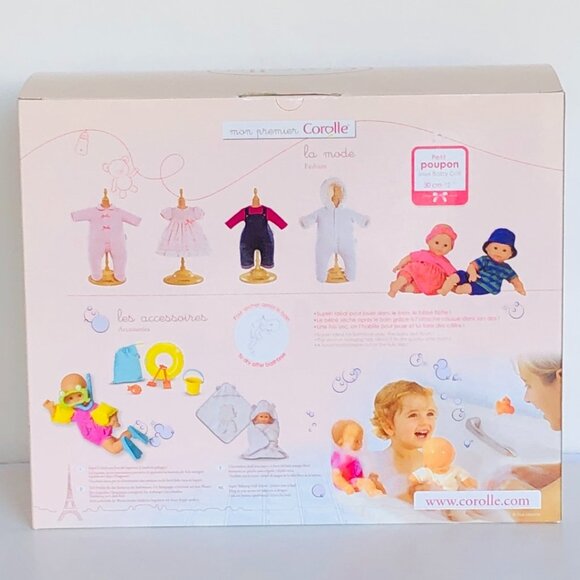 Corolle Bath Baby Fresh Rivera Doll w/Little Bath Duck 12"-30cm New in Box - Picture 8 of 12